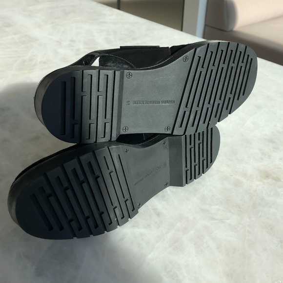 Alexander Wang Mina Oxford Calf Hair Sandal - Picture 7 of 13